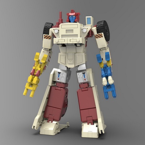 X社垃圾虫翻斗车MX-46L变形玩具