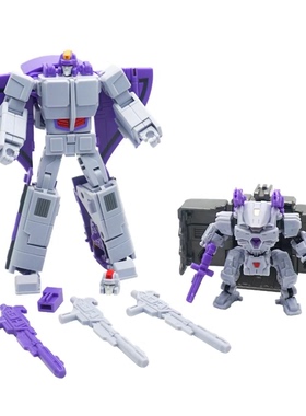 变形玩具 MFT MS-18P 三变 大火车 带动力服 小比例 加强版 套装