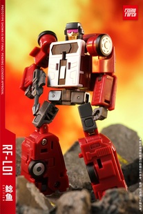 L01 鲶鱼 Rising 小比例 封锁 Force 组合体 变形玩具 飞天虎