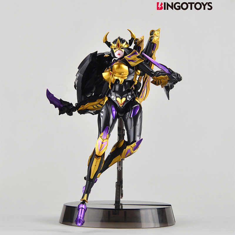BT-04蜘蛛女黑寡妇变形玩具