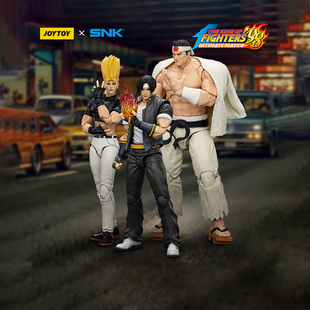 JOYTOY 暗源 SNK 拳皇98UM 主人公队 草薙京 大门五郎 二阶堂红丸