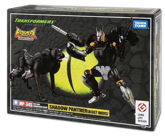 TAKARA變形金剛大師級MP-34S黑豹