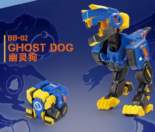 52TOYS猛兽匣幽灵狗变形玩具