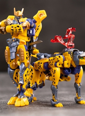 变形玩具 铁工厂 IronFactory IF EX-76 黄豹勇士 迅雷豹走 雷牙