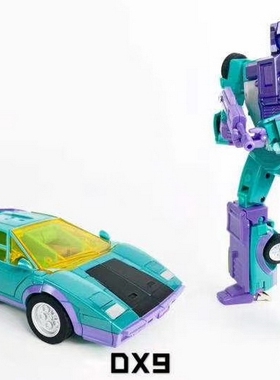 变形玩具 DX9 D13 飞天虎 组合体 打击 G2色 蓝色 飞虎队 MP比例