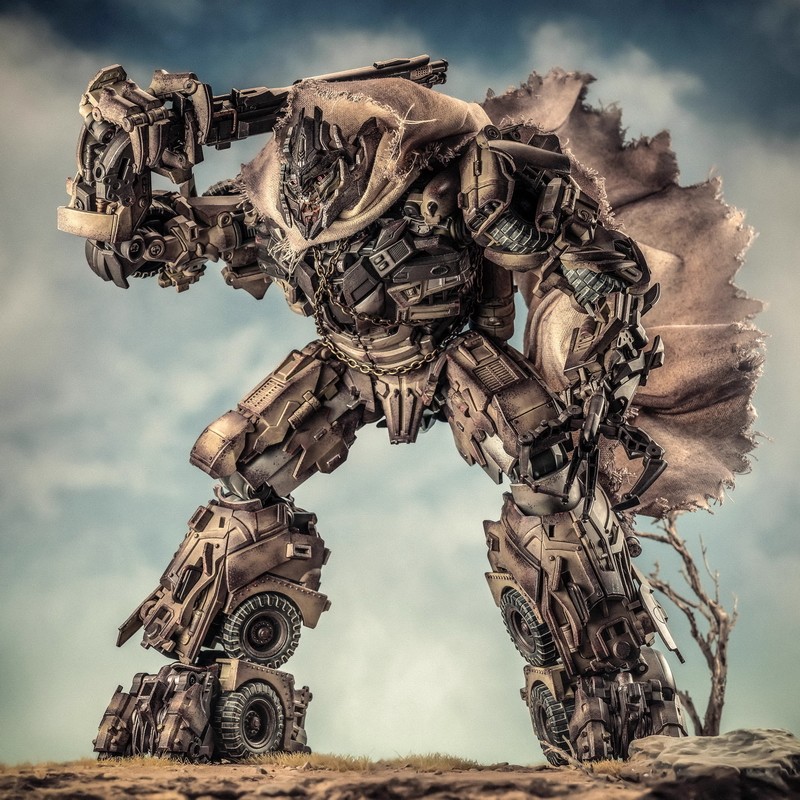 NA电影3油罐车老威XM-02变形玩具