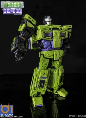 变形玩具 01-STUDIO 细胞 01S 03B 力神 组合体 翻斗车