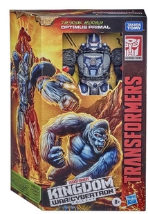 变形金刚 孩之宝 王国 航行家级 V级 黑猩猩 擎天圣 BW 超能勇士