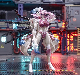 变形玩具 TransArt BWM-08PW TA 金属变体 黑寡妇 粉色 蜘蛛勇士