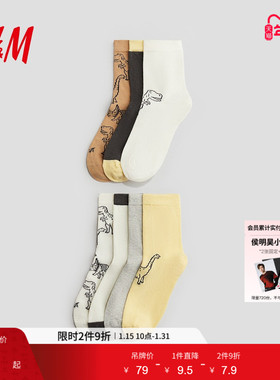 HM袜子冬季时尚童装儿童男童7对装袜子1271920