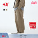 简约宽松潮流休闲长裤 HM男装 1318669 新款 棉质时尚 休闲裤 2026春季