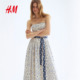 新款 HM女装 连衣裙2026春季 度假风系腰带吊带连身裙1319991