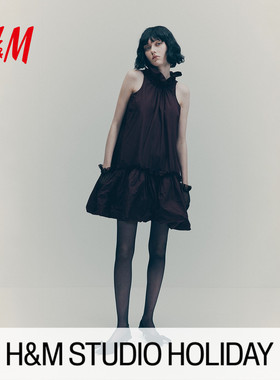 【HM STUDIO 节日胶囊系列】女装连衣裙party小礼服A字裙1309072