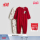 迪士尼系列 HM童装 男婴女婴套装 2件式 冬米奇红色睡衣1092245