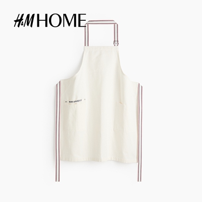 HM HOME2026夏季新款亚麻混纺围裙1336932