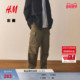 裤 HM男装 1300907 直筒宽松多口袋美式 潮流工装 休闲裤 冬季