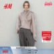 女装 HM2026春季 新款 披肩设计缎质上衣1305167
