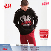 马年羊毛混纺套衫 1307984 毛衣2026春季 新款 侯明昊同款 HM男装