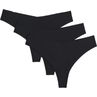 HM女士内裤3条装冬季中V形中腰无痕Brazilian内裤1186905