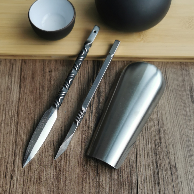 不锈钢茶则复古简约圆润