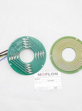 超薄盘式滑环  MP280 PCB基材导电环 电流可达20A 线长可以定制