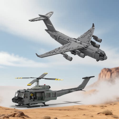 C-17环球霸王III拼装积木