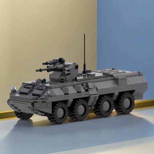 MOC-169705装甲车军事系列积木