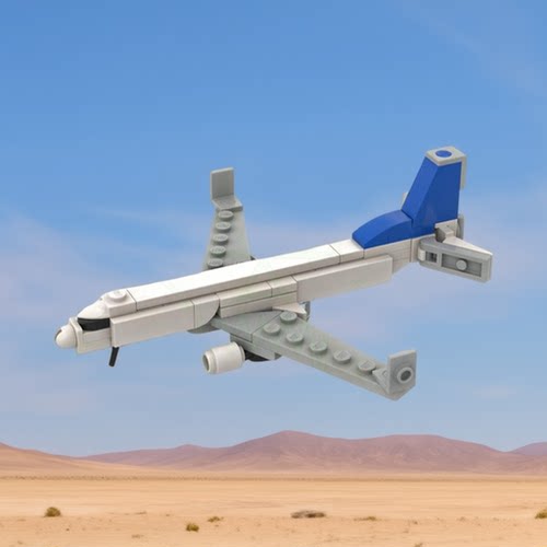 MOC-199568波音737-800积木