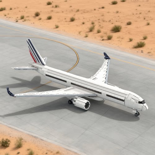 空中客车A350-900飞机积木