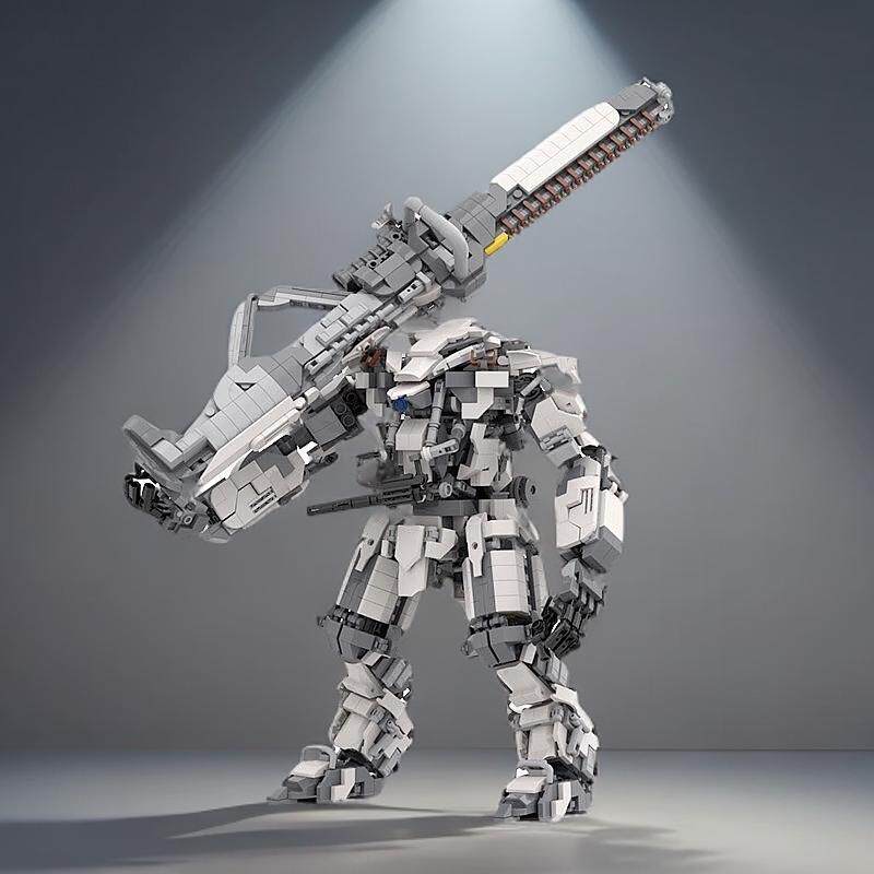 MK17守护者机甲大型机器人模型