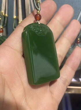 厂家外蒙料玉貔貅吊坠玉佩挂件玉器直播礼品货源