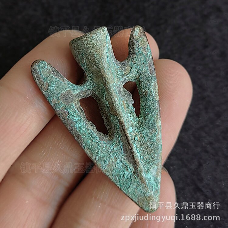 仿古青铜器箭头批发 古玩杂项青铜箭头收藏铜器家居办公铜器挂件