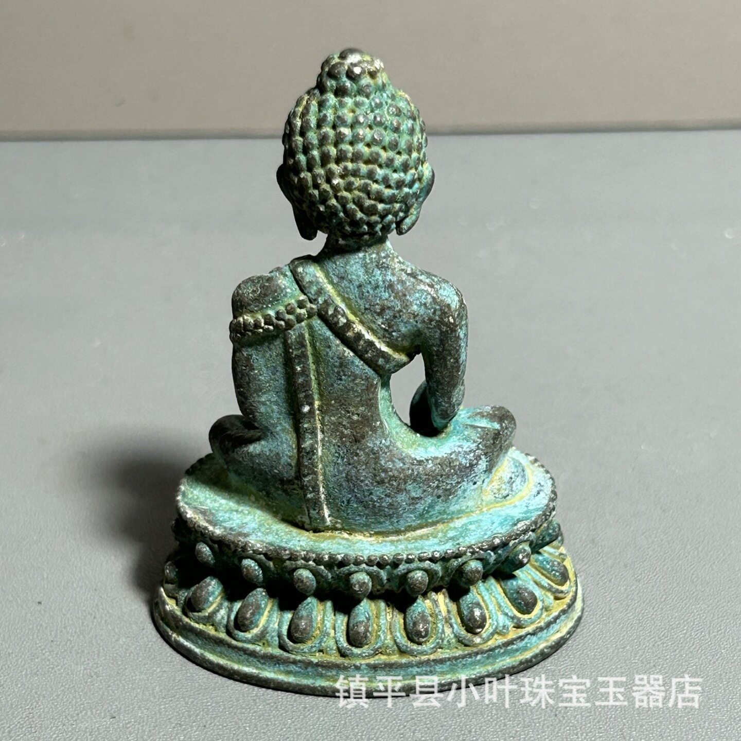 仿古青铜工艺阿弥陀佛藏传小佛像摆件直播热卖款一件代发品