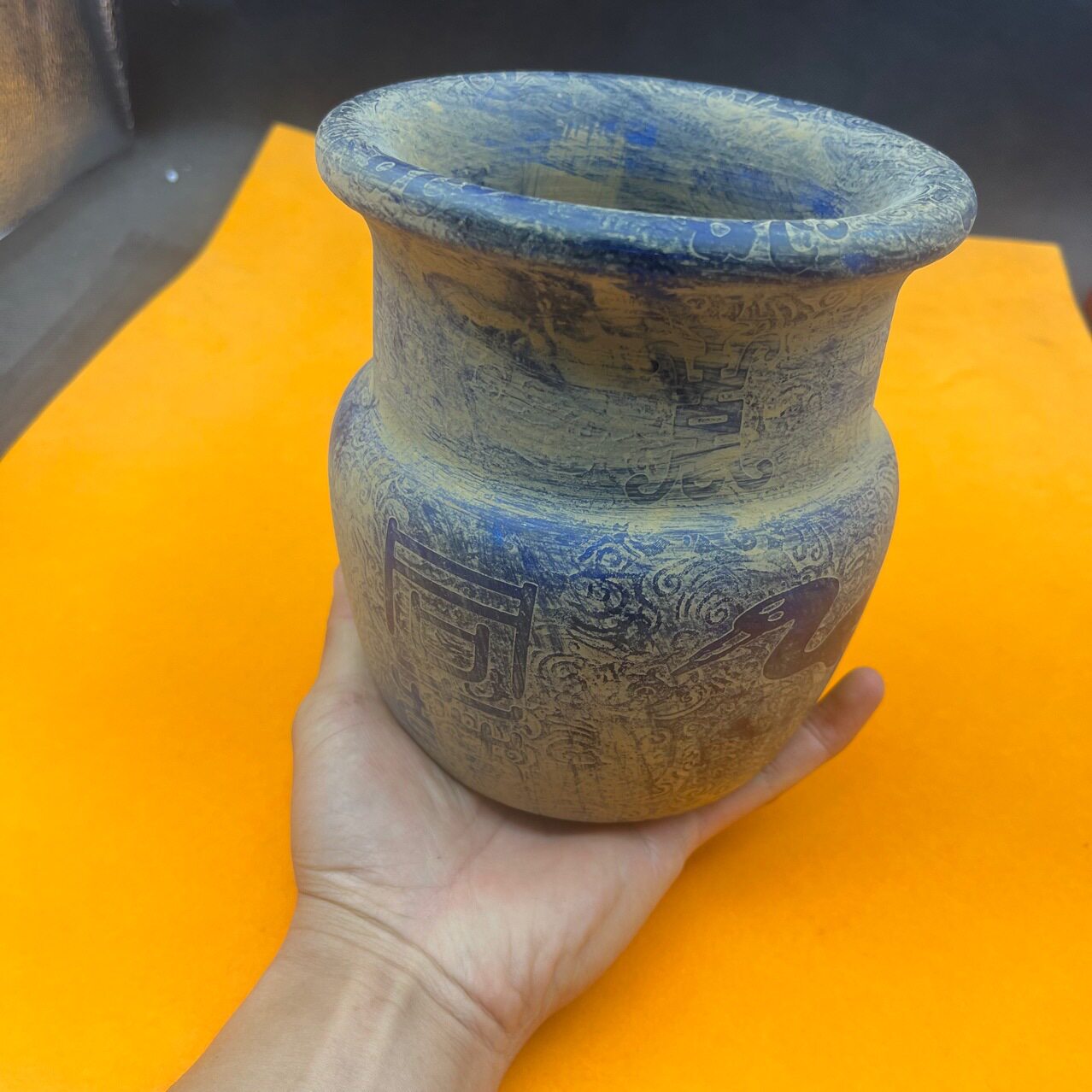 仿古玉鹿鹤同春摆件