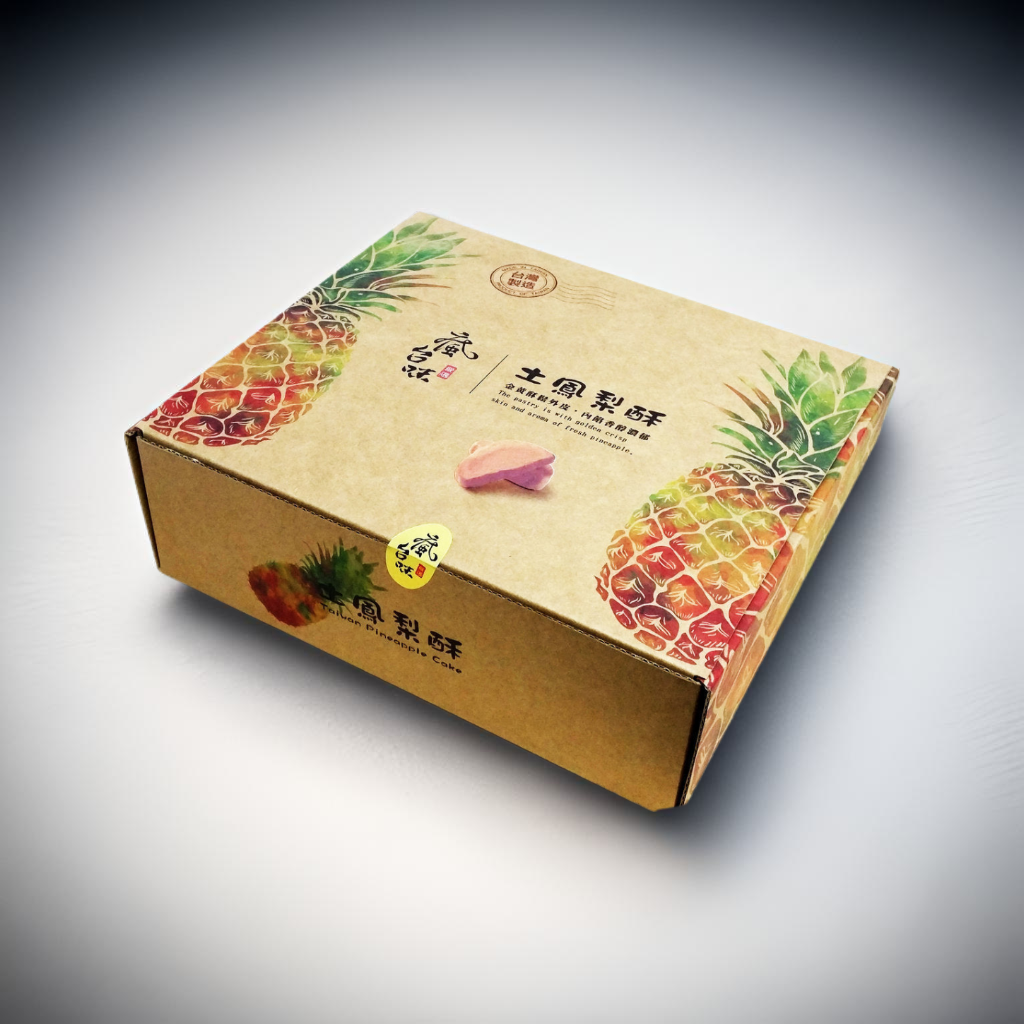 香港网红代购台湾疯台味土凤梨酥礼盒20入休闲小零食盒装糕点甜点