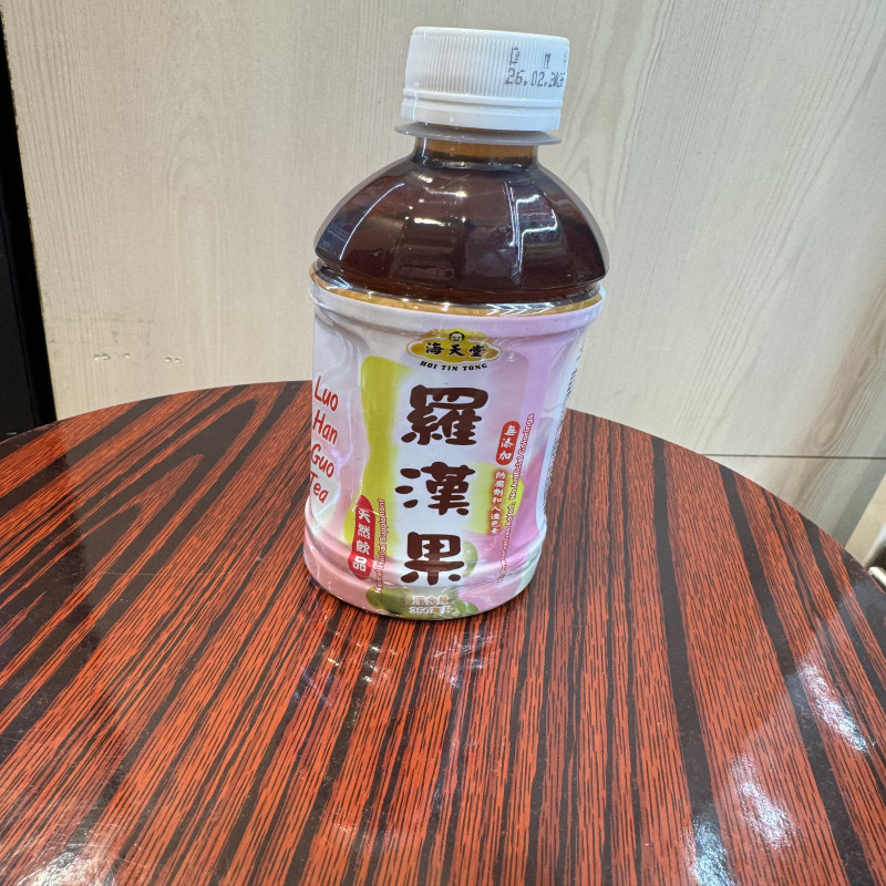香港进口凉茶海天堂 罗汉果无防腐健康植物饮料350ML清甜即饮饮料
