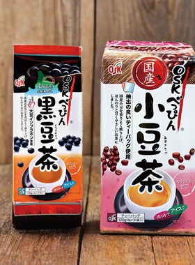 进口小谷谷粉OSK黑豆茶5gx22袋浓郁的黑豆香味即泡饮品休闲冲饮