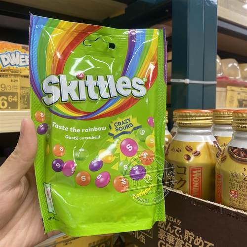 荷兰进口SKITTLES彩虹糖152g