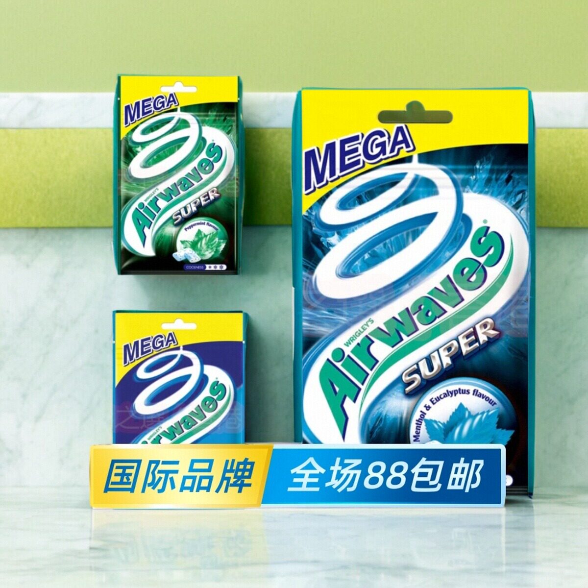 口香糖airwaves爽浪無糖