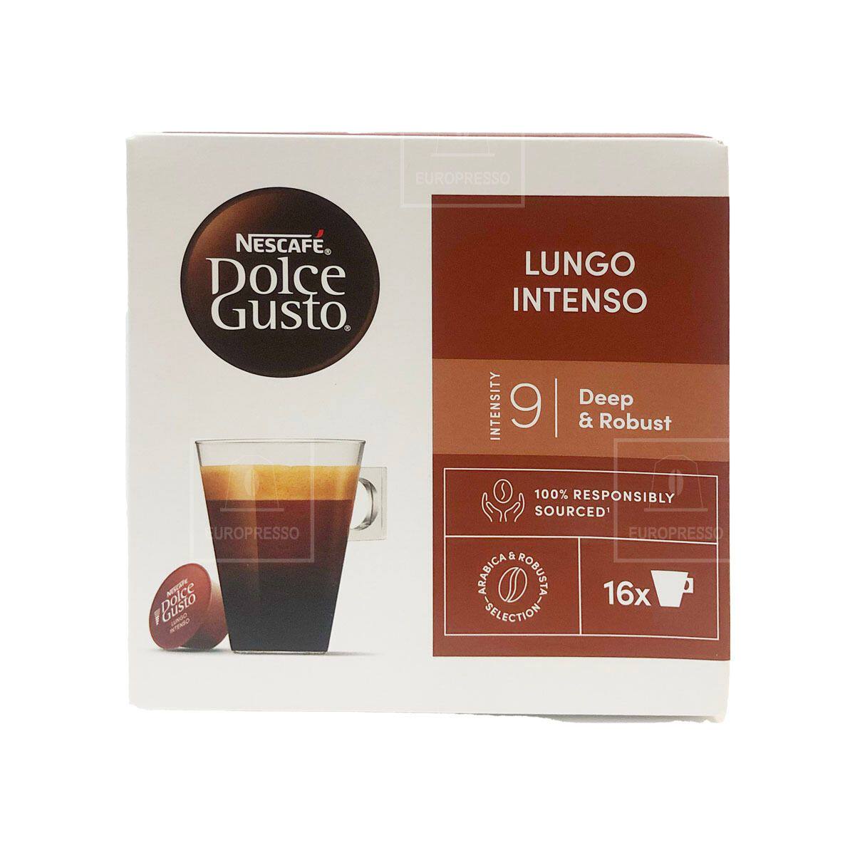 Dolce Gusto 香港进口雀巢咖啡机胶囊特浓黑咖啡办公上班提神16粒