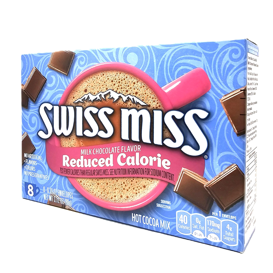 SWISSMISS 牛奶朱古力冲饮低卡路里冲泡饮品办公室下午茶营养减脂