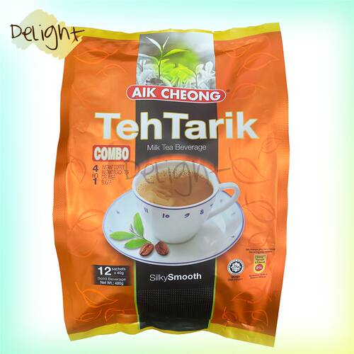 进口益昌 四合一香滑鸳鸯奶茶40gx12包|即冲饮品固体饮料独立包装