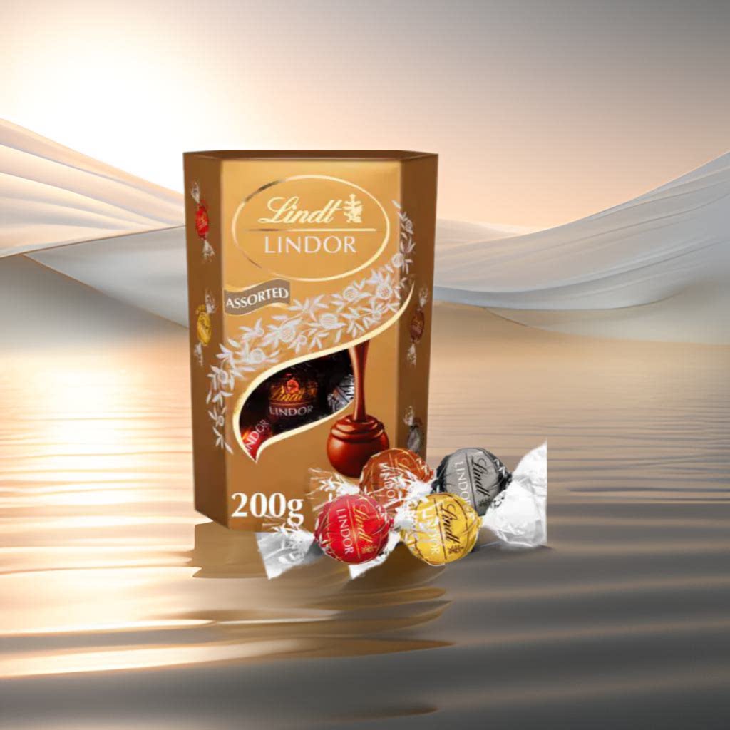 香港进口网红代购新年礼盒节日送礼瑞士莲精选软心朱古力 200 克