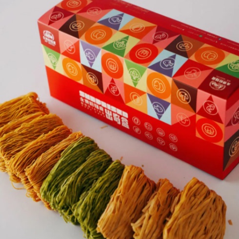 永乐出奇盒 4款口味混合12个装礼盒装进口面食面条年货混合口味包