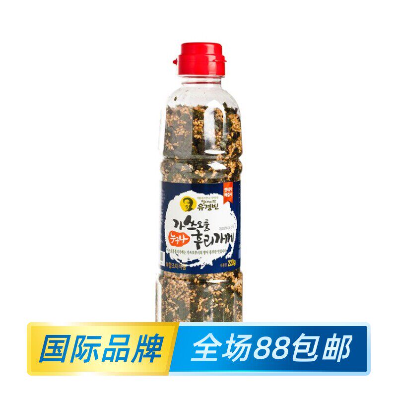 ENFOOD 手工芝麻海苔碎 - 鰹鱼味 儿童饭团寿司材料即食紫菜 220G