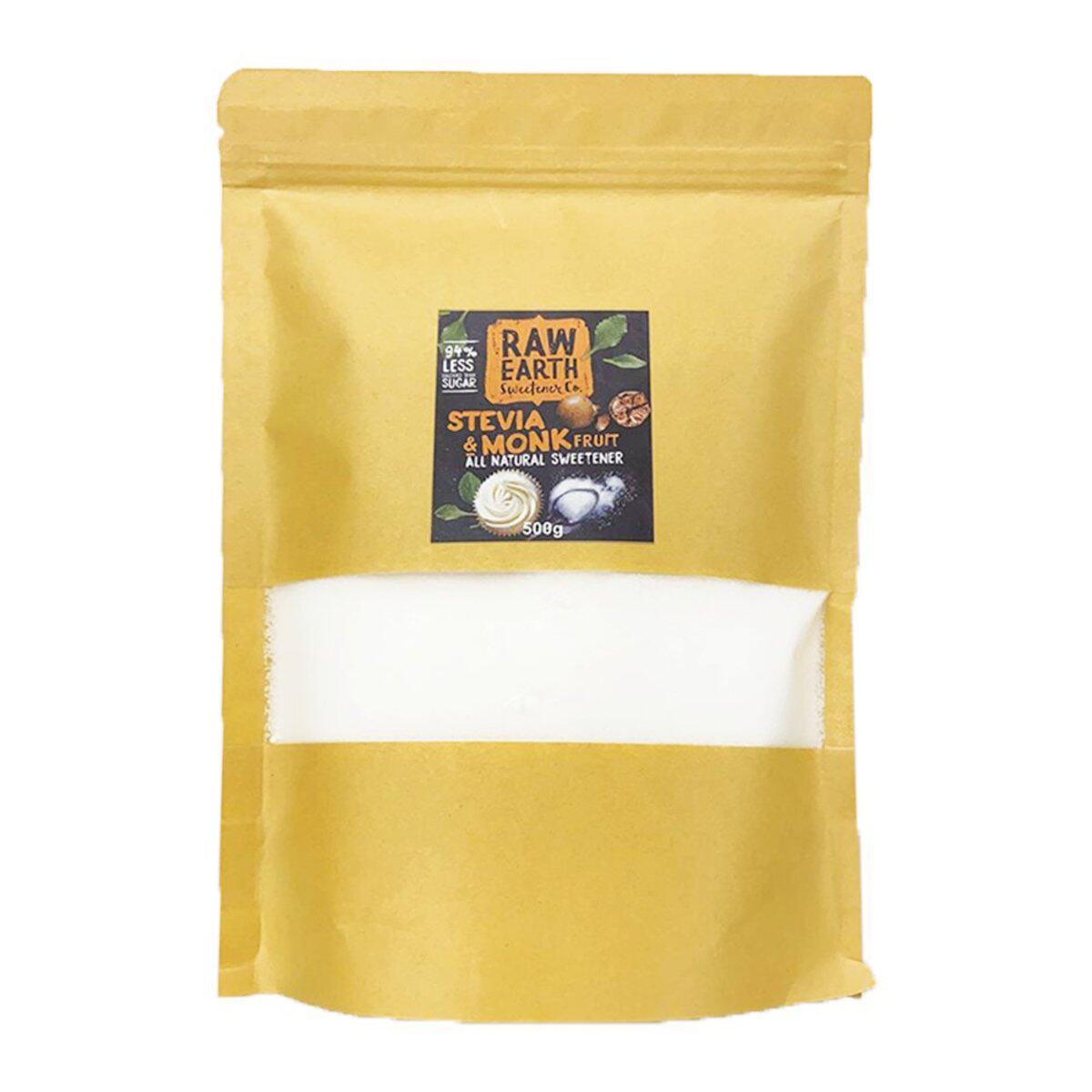 raw earth 天然罗汉果糖500g优惠升量版水果糖甜点香港调味品包装