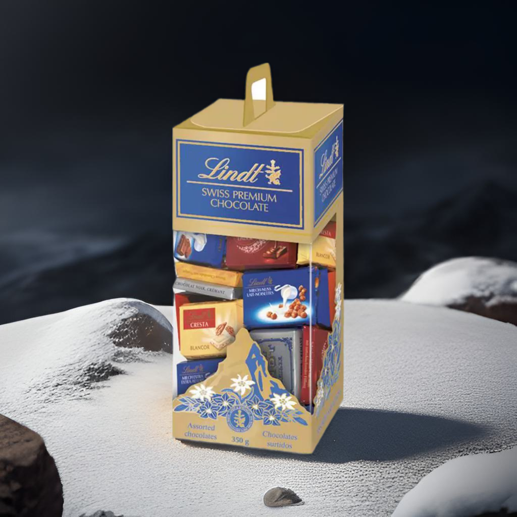 香港精选进口新年礼盒节日送礼瑞士莲瑞士经典精选迷你朱古力盒装