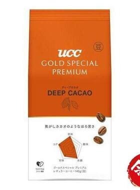 进口UCC Gold Special Premium烤咖啡豆朱古力140g速溶咖啡下午茶