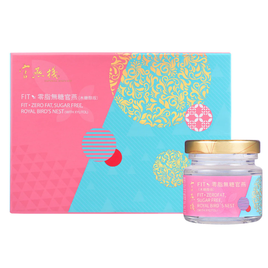官燕栈版零脂无糖官燕45克x6樽药膳养生木糖醇版养生粉超高性价比