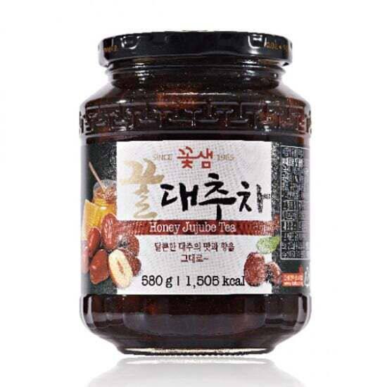 花泉韩国蜂蜜红枣茶580G保健食品茶饮蜂蜜茶果味正宗茶点香港进口